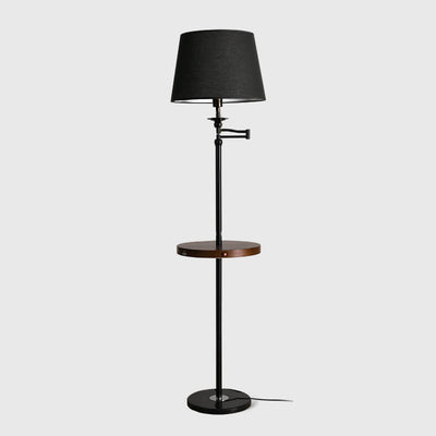 Minimalist Cone Fabric USB Wireless Rechargeable 1-Light Standing Table Lamp