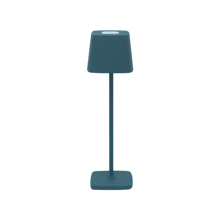 Modern Minimalist Square Solid Color Aluminum USB Rechargeable LED Night Light Table Lamp