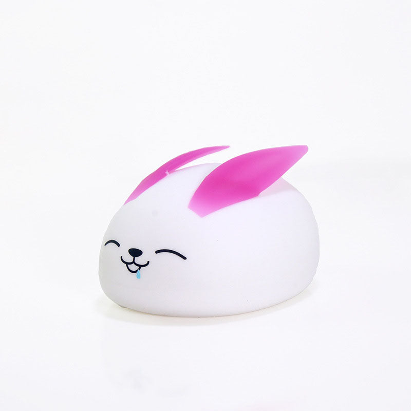 Modern Creative Rabbit Silicone LED Night Light Table Lamp