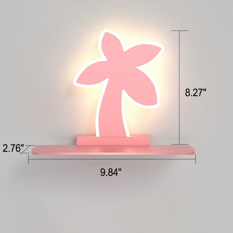 Kindliche kreative LED-Wandleuchte mit Cartoon-Muster 