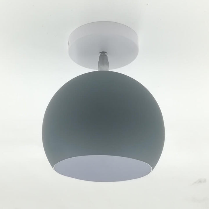 Dôme Macaron Nordique 1 Lumière Plafonnier Semi-Encastré 