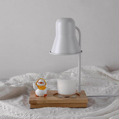 Lampe de table à 2 lumières en cire fondante aromathérapie moderne astronaute 
