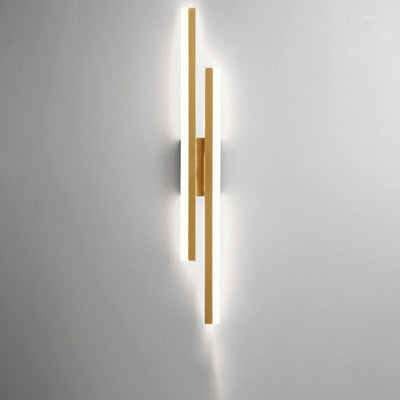 Modern Minimalist Lines Iron Acrylic LED Wall Sconce Lamp