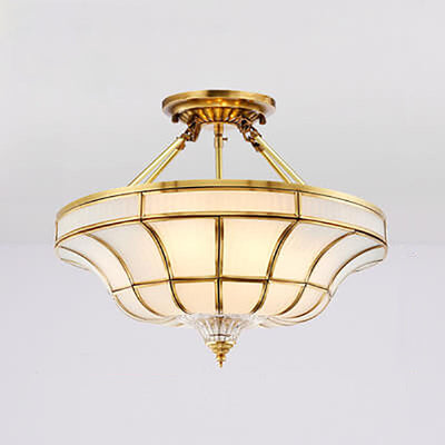 Modern Lights Luxury All-copper 3/6-Light Flush Mount Ceiling Light