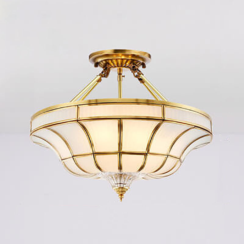 Modern Lights Luxury All-copper 3/6-Light Flush Mount Ceiling Light