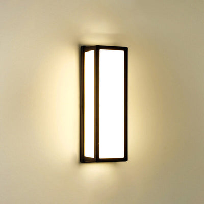 مصباح شرفة LED مقاوم للماء من الألومنيوم بتصميم هندسي عصري وإبداعي 
