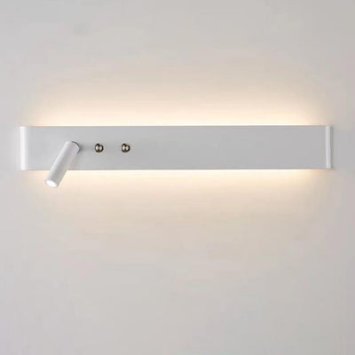 Moderne minimalistische rechteckige Aluminium-Eisen-LED-Wandleuchte 