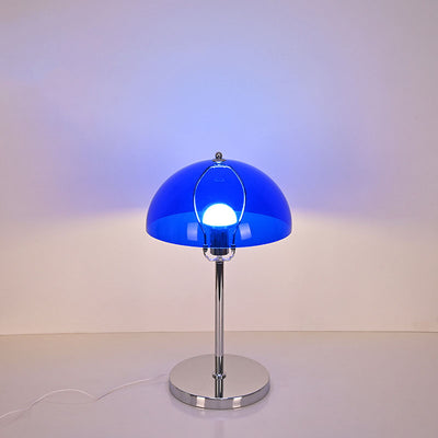 ノルディックヴィンテージクリアドームアクリルLED USBテーブルランプ 