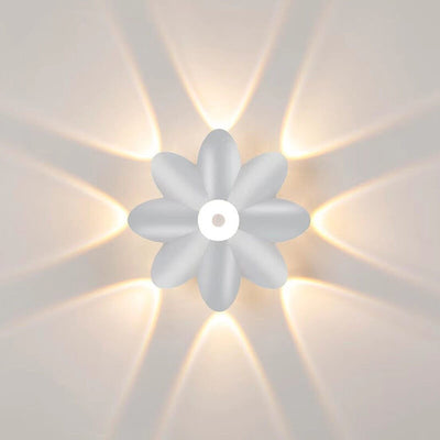 مصباح جداري LED مضيء بتصميم عصري وإبداعي من الألومنيوم 