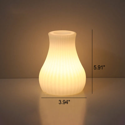 Creative Geometry PE Battery Remote Night Light Decorative Table Lamp