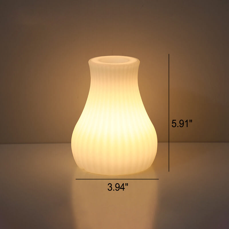 Creative Geometry PE Battery Remote Night Light Decorative Table Lamp