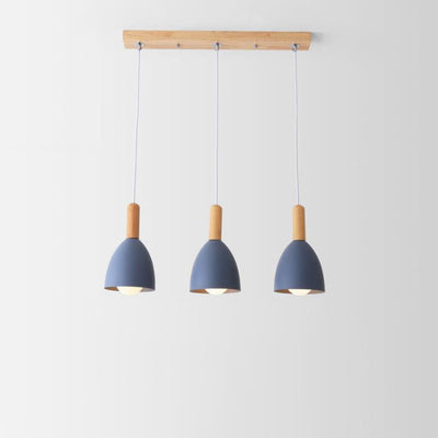 Nordic Minimalist Macaron Solid Color 1/3-Light Chandelier