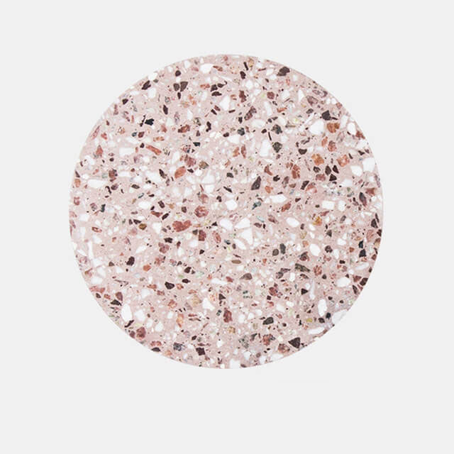 Lámpara de pared LED de mármol texturizado redondo moderno europeo 