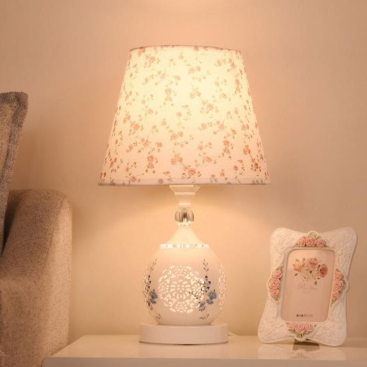 Lampe de Table en Céramique Style Européen Moderne à 1 Lumière 