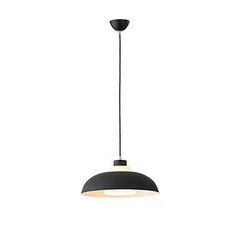 Modern Solid Color Macaron Acrylic Aluminum 1-Light Pendant Light