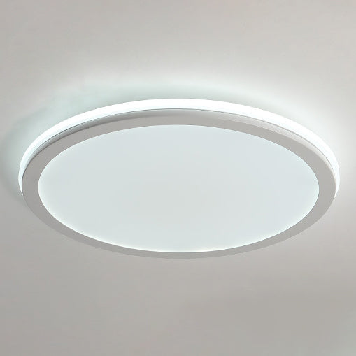 Moderne Kreativkreis Eisen LED Deckenleuchte 