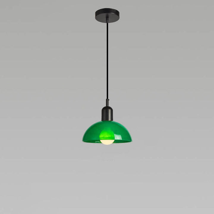 Moderne minimalistische Glaskugel 1-Licht Pendelleuchte 