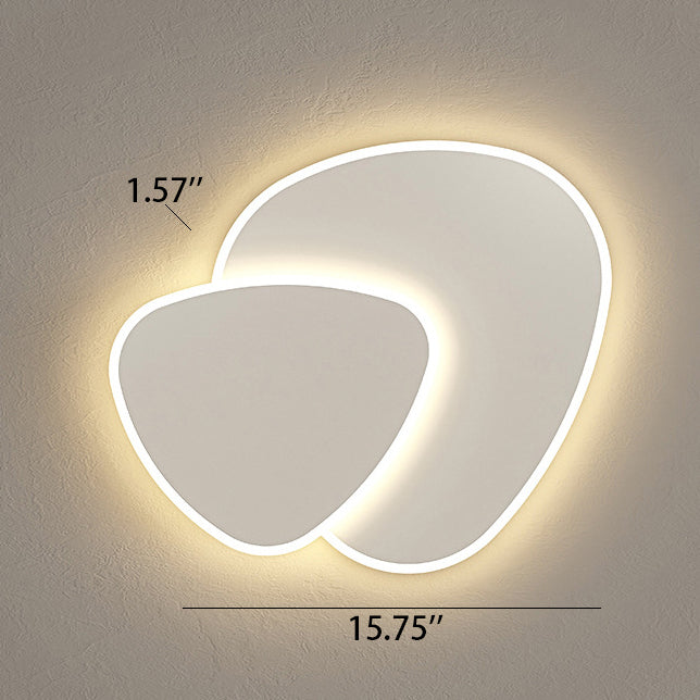 Plafonnier encastré à LED en pierre acrylique moderne et créatif 