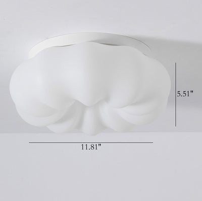 Modern Minimalist Cloud LED Flush Mount Ceiling Light