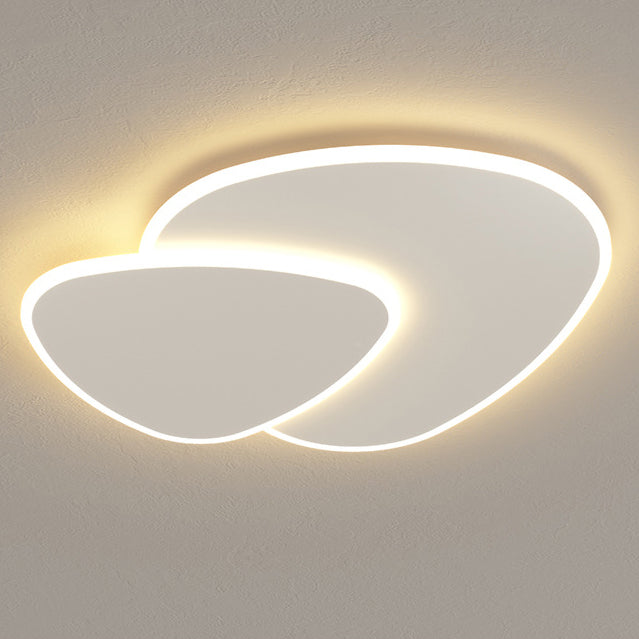 Plafonnier encastré à LED en pierre acrylique moderne et créatif 