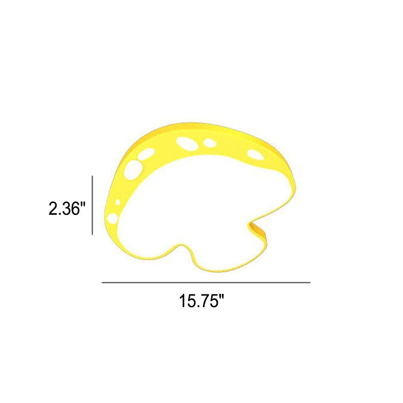 Kreative Cartoon-Pilzform für Kinder LED-Deckenleuchte für bündige Montage