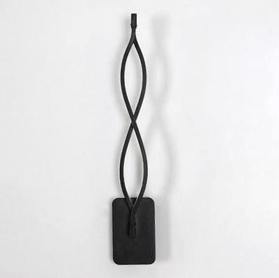 Moderna Minimalista Lámpara Aplique de Pared LED con Forma de Onda de Aluminio 