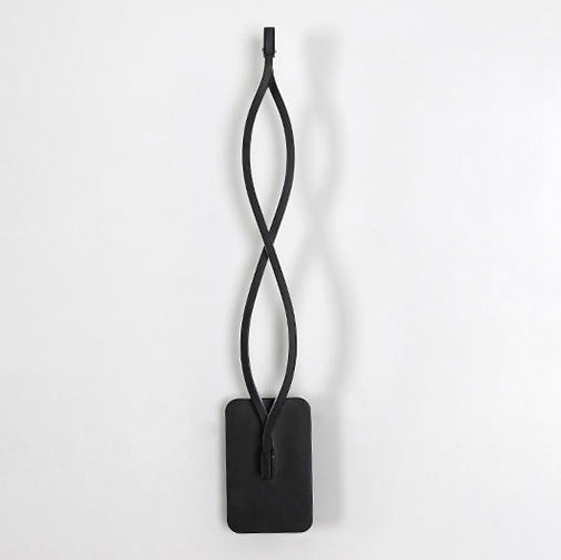 Modern Minimalist Aluminum Wave Shape LED Wall Sconce Lamp