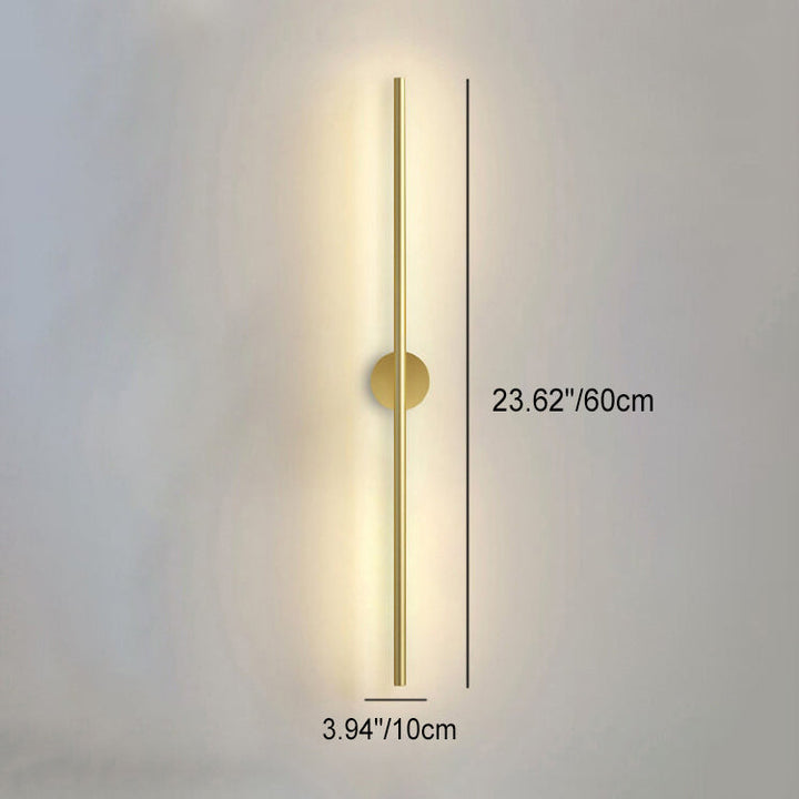 Modern Luxury Aluminum Long Strip Antler Shape LED Wall Light For Living Room