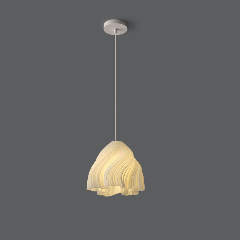 Nordic Geometry 3D Printed Shade 1-Light Pendant Light