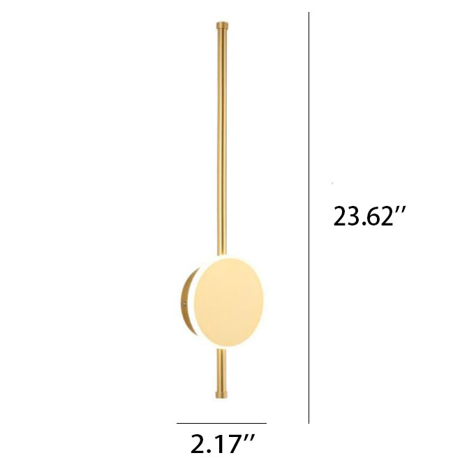 Moderne Acryl-Langschwert-Design LED-Wandleuchte 