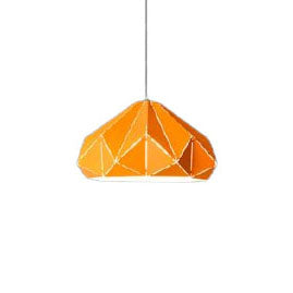 Nordic Macaron Geometric Shape Metal 1-Light Pendant Light