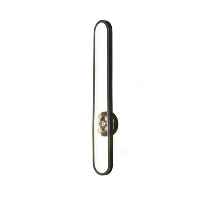 Lampe murale LED Nordic Light Luxury en laiton massif avec long anneau 