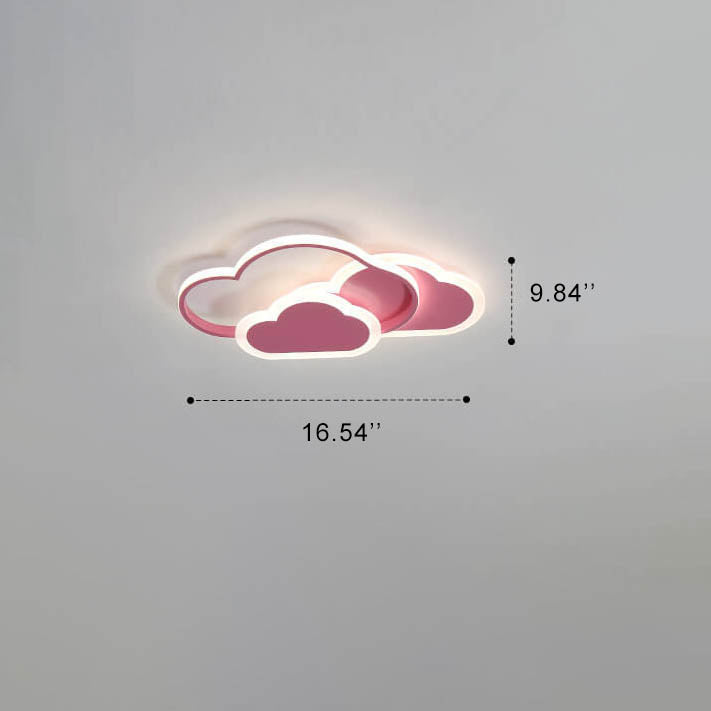 Plafonnier LED en aluminium Creative Color Cloud 