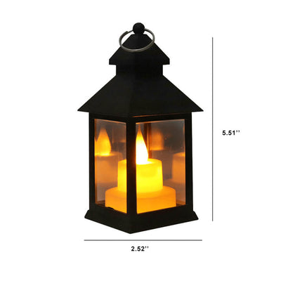 Halloween Horror Flame Lantern LED Table Hanging Decorations Lamp