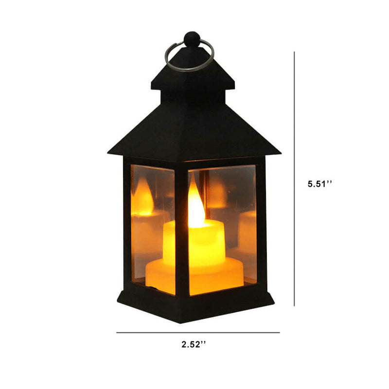 Halloween-Horror-Flammen-Laternen-LED-Tabellen-hängende Dekorations-Lampe 