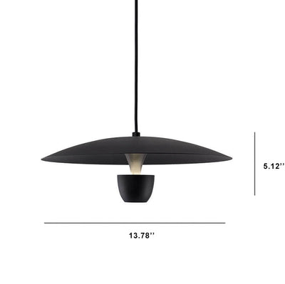 Nordic Modern Creative Flying Saucer Metal 1-Light LED Pendant Light