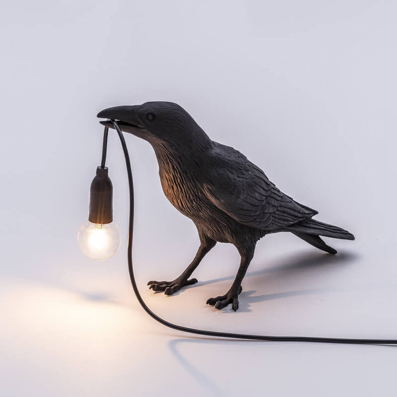 Creative Bird Resin 1 Light Table Lamps